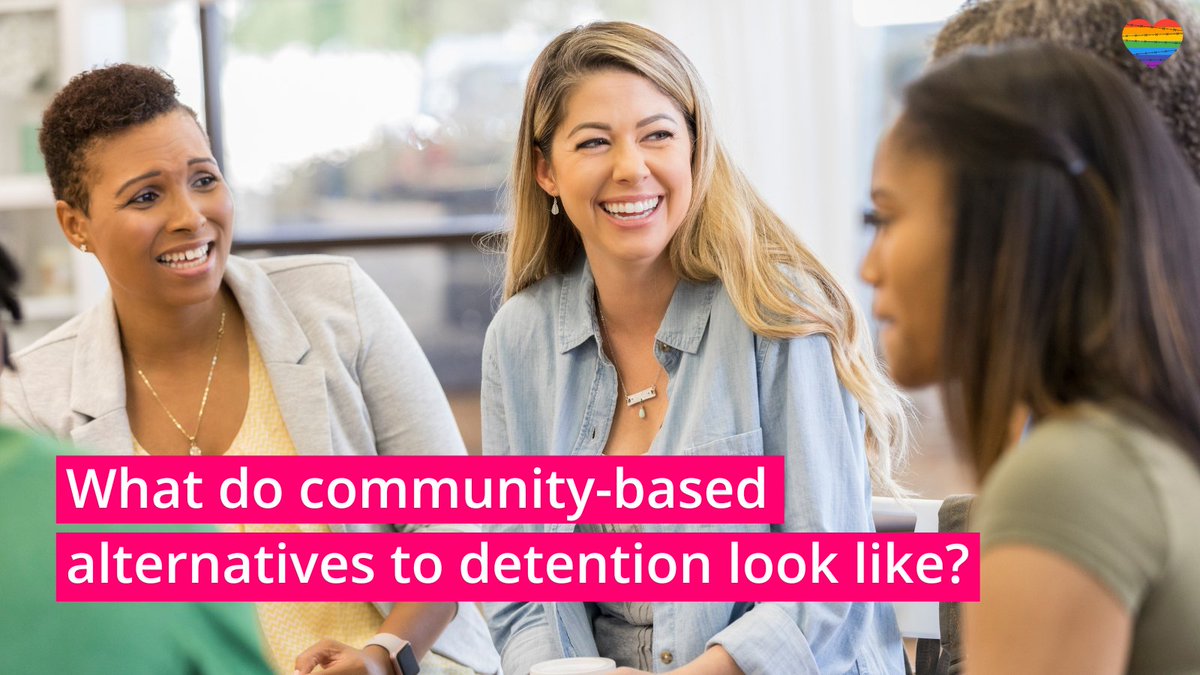 Compassionate, community-based alternatives to immigration detention have been shown to be better for everyone, especially #LGBTQ people, who are seeking asylum. Why? Find out @ bit.ly/3PUkqdC #NoPrideInDetention #EndLGBTQIDetention