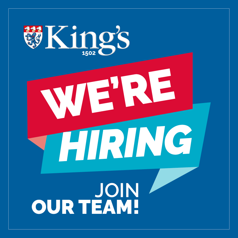 Want to join one of the most successful independent schools in the country? Listed in the Top 5 in the North West for academic results &amp; Top 25 in the UK for Sports? We have lots of exciting opportunities to start with us in September - see: kingsmac.co.uk/about/job-oppo…
