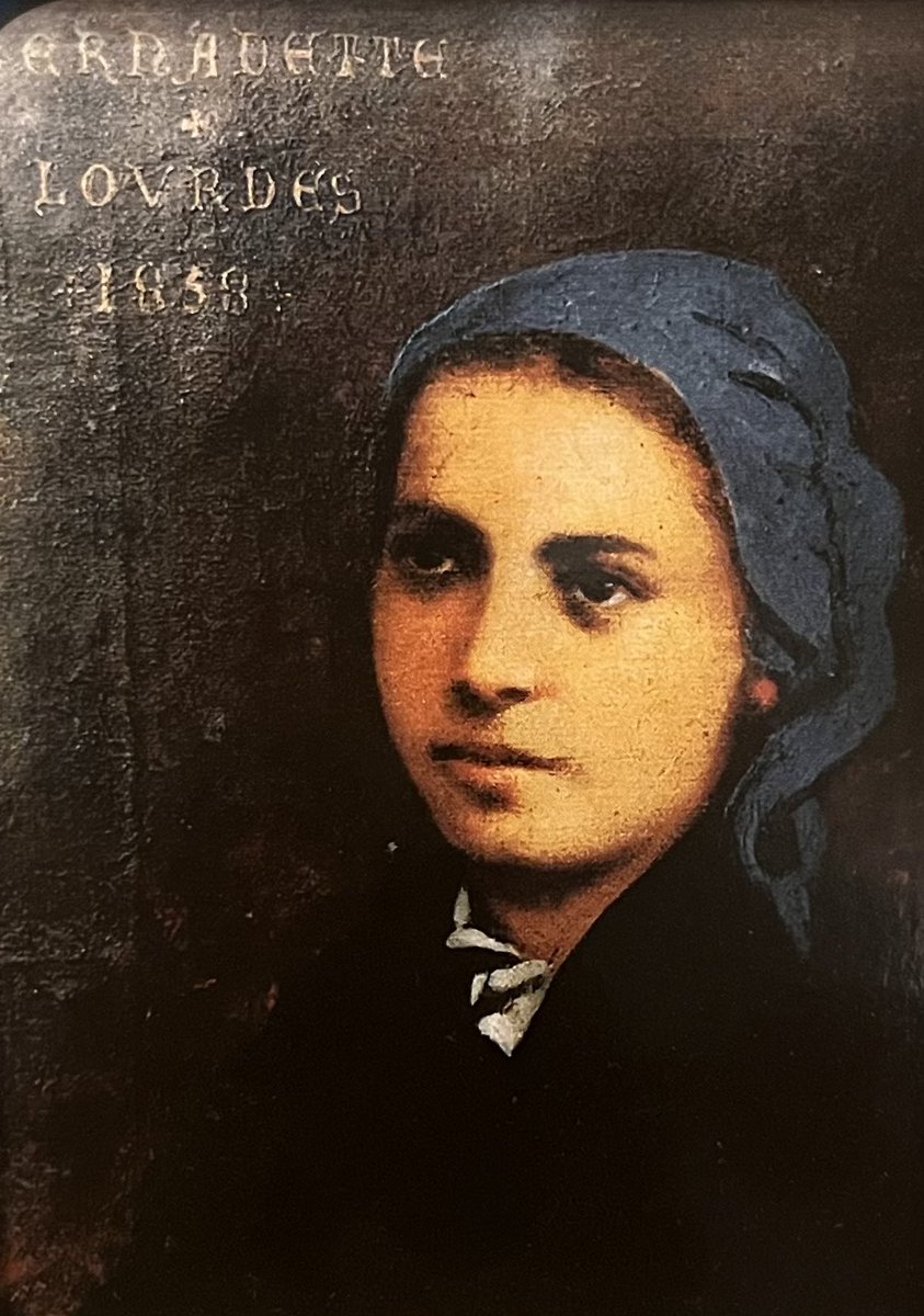 Today’s gospel focusses on the Bread of Life.

Bernadette said:
“Jesus, give me I pray …the bread of humility, the bread of obedience, the bread of charity, the bread of strength, the bread of patience, the bread to see you in all things”.

#SaintBernadette #Lourdes #BreadofLife