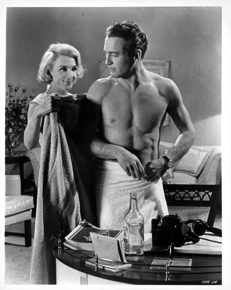 @cctvidiots Micheline Presle and Paul Newman in The Prize, 1963. © Archive Photos.