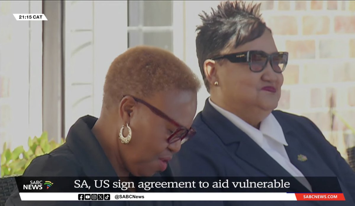 Check it out!!! youtu.be/MnbE5iUpuhc?si… SABC reports on how this agreement signed between the 🇺🇸 through @USAID, the 🇿🇦 @The_DSD and @WesternCapeGov Department of Social Development will enhance care for 🇿🇦 most vulnerable children, including those affected by HIV & victims of…