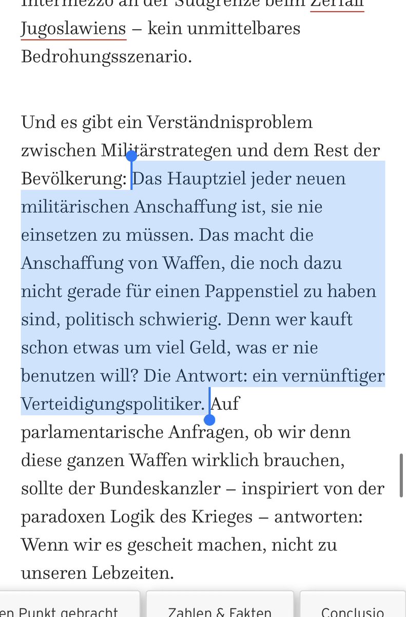 Lots of ❤️ for this by @HoansSolo “Who in their right mind buys something for a lot of money which he never wants to use? The answer: a reasonable defence politician.” Source: derpragmaticus.com/r/oesterreich-…