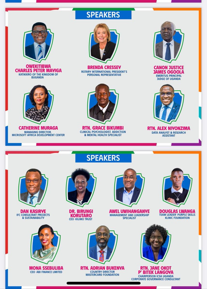 Receive the stellar lineup of speakers for #99ThDISCON 🔥 The highly anticipated conference kicks off tomorrow, April 18th, at @spekeresort Munyonyo 📍