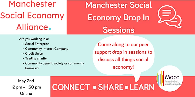 We exist to ensure that social enterprises and social entrepreneurs in Manchester to have the best support and advice available. Sign up for our free Social economy drop in sessions here: eventbrite.co.uk/e/manchester-s…