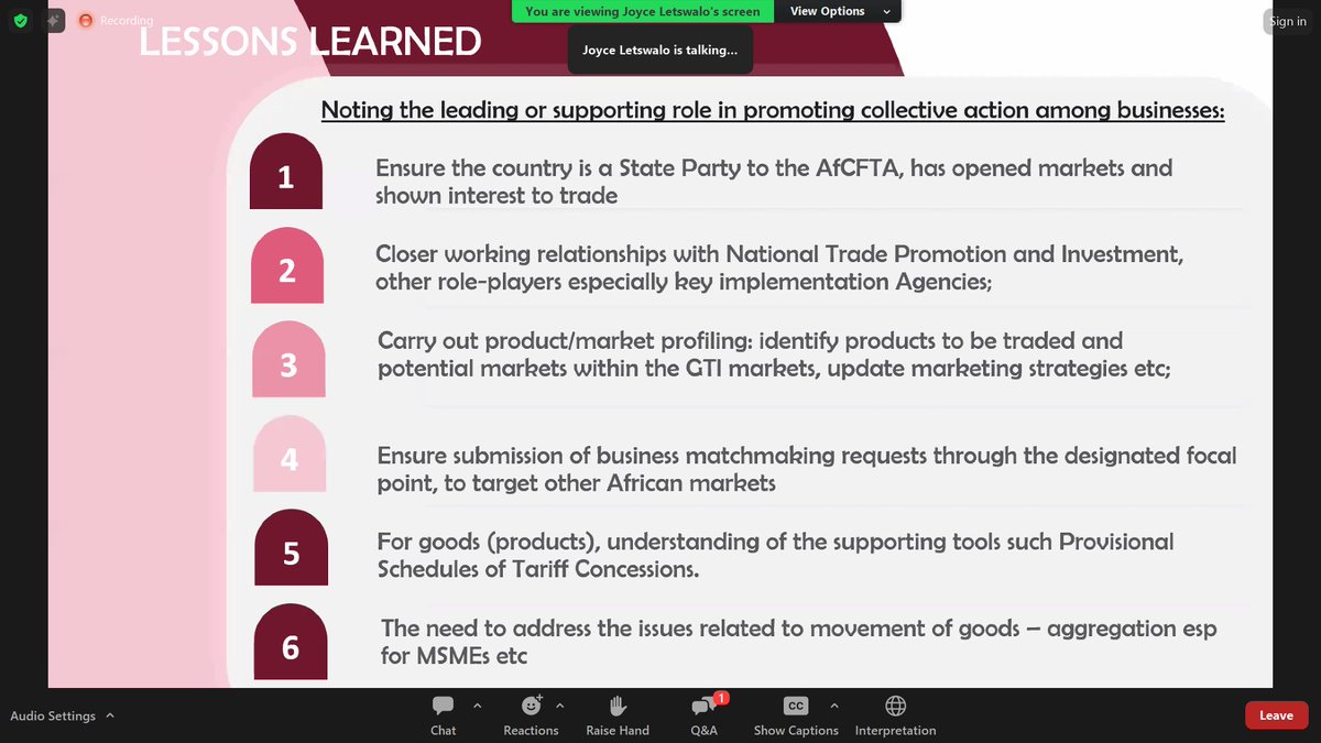 The virtual #AfCFTA Private sector workshop is #HappeningNow on zoom. Join the conversation: zoom.us/webinar/regist… #PrivateSector #Awareness #Trade #Africa