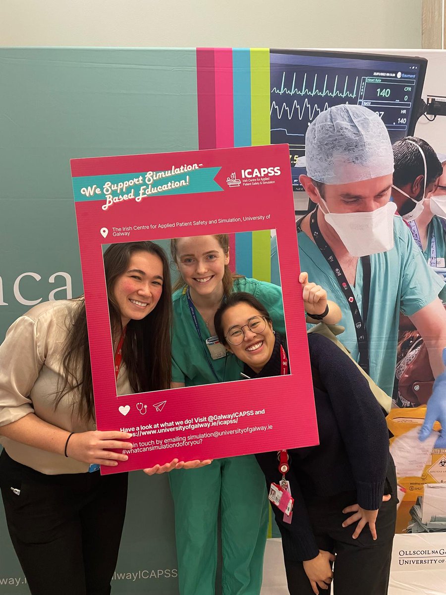 GalwayICAPSS's tweet image. Good to see the engagement, all about promoting #Simulation @saoltagroup @GalwayCMNHS @HSE_NSO