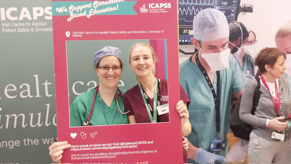 GalwayICAPSS's tweet image. Good to see the engagement, all about promoting #Simulation @saoltagroup @GalwayCMNHS @HSE_NSO