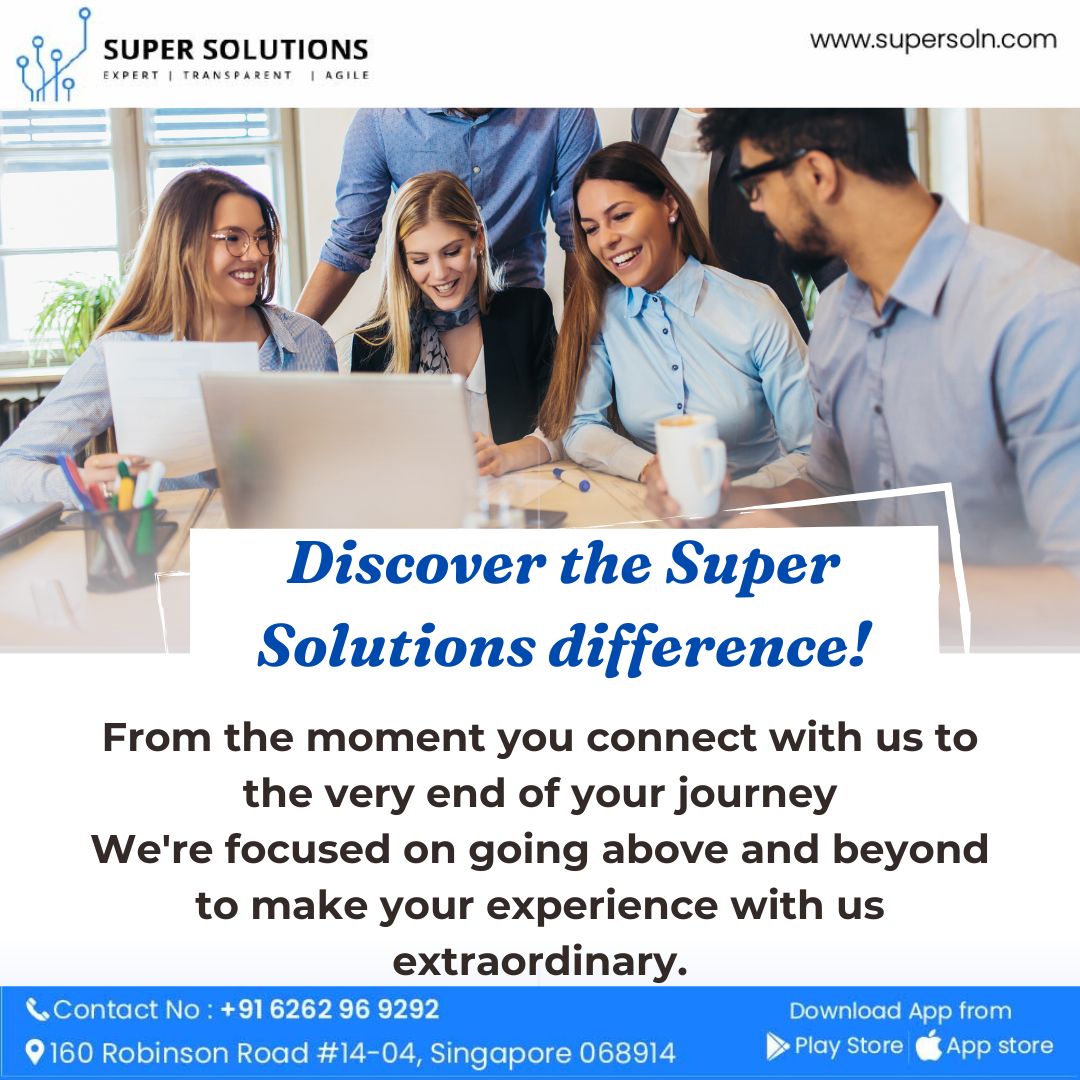 'Embark on an extraordinary journey with us and discover the power of possibility.
.#ExtraordinaryJourney #Possibilities #SuperSolutions'#Super
#SuperSoln
#CounselingServices
#GuidanceForSuccess
#ProfessionalConsulting
#CareerCounseling
#ITConsulting

#UnlockYourPoten