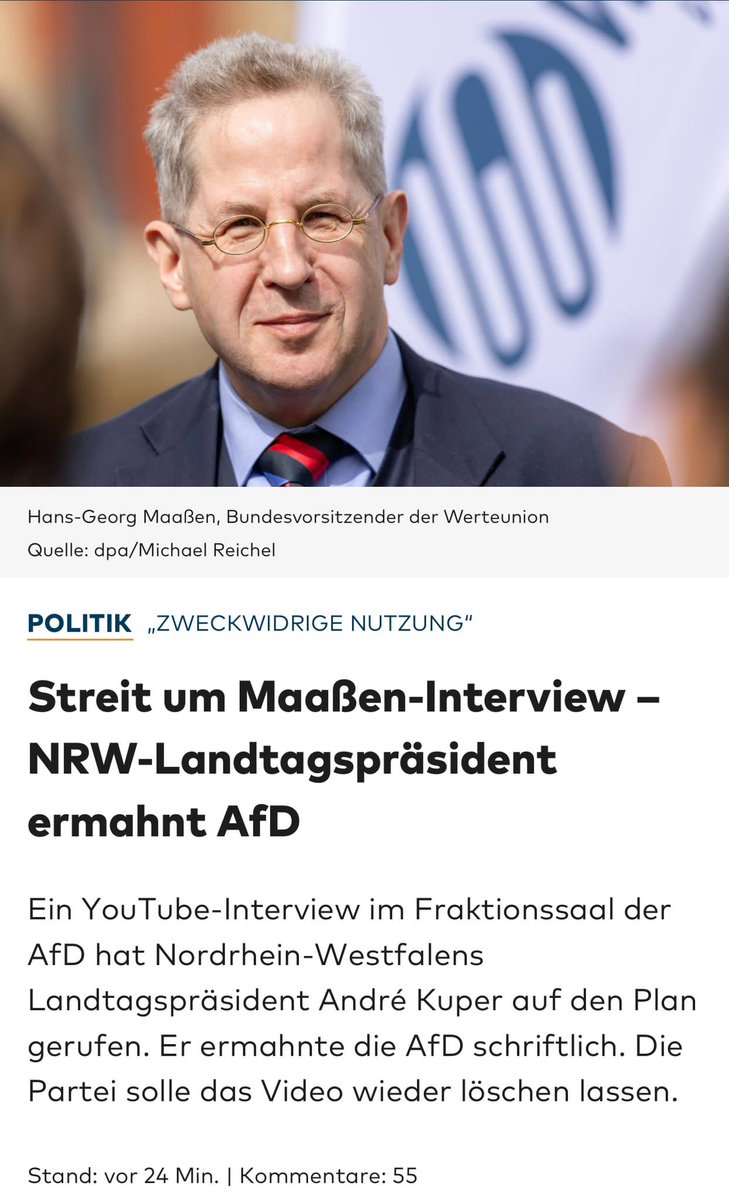 Sehen, bevor es gelöscht wird! Der #CDU Landtagspräsident will nicht, dass Sie dieses Video sehen! #AfD versus #Werteunion! youtu.be/ssQ8CizEXN4?si…