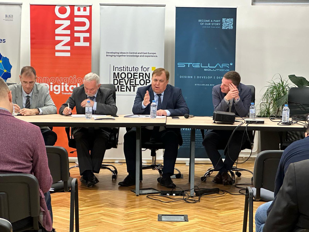 CzechEmbassyMKD's tweet photo. Happening now: @CzAmbassadorMKD is a panelist speaker at the conference “My Hero Your Enemy: Historical Narratives in National Identity Building in the CEE and SEE Region” at Kasarna Hub in Ohrid, organised by IfMD, funded by the @VisegradFund https://t.co/67F1vV3jqJ