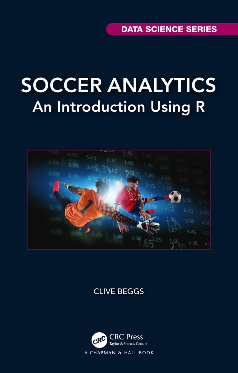 If you're local to #Leeds and are interested in #SoccerAnalytics, don't miss the chance to hear Clive talking about his book. Hot drinks and biscuits after! eventbrite.co.uk/e/soccer-analy… #DataScience #RStats #Football #FootballAnalytics #Statistics
