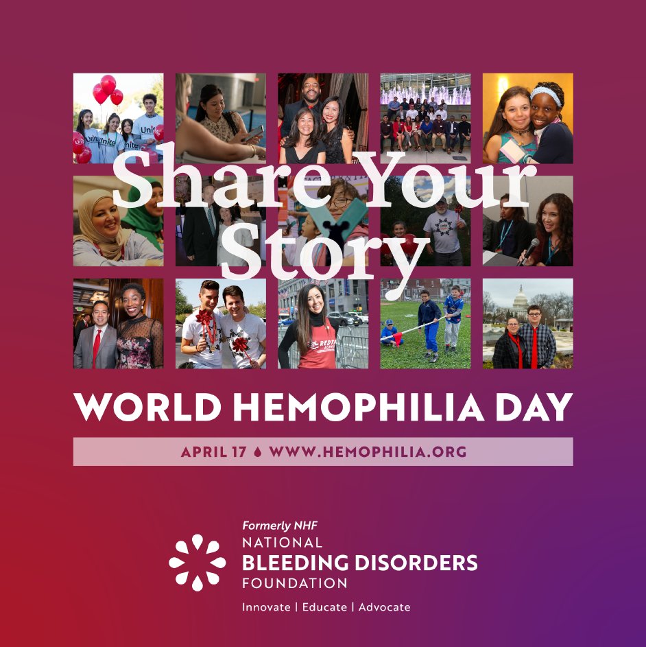 nbd_foundation's tweet photo. 🩸 Today, on World Hemophilia Day, we stand together to raise awareness and support for the bleeding disorders community worldwide! 💙 Join us in spreading hope and advocating for better care. Together, we can make a difference.  https://t.co/9vycGhXoh2 #WHD2024 #NBDFWHD https://t.co/JriAp3vY6n