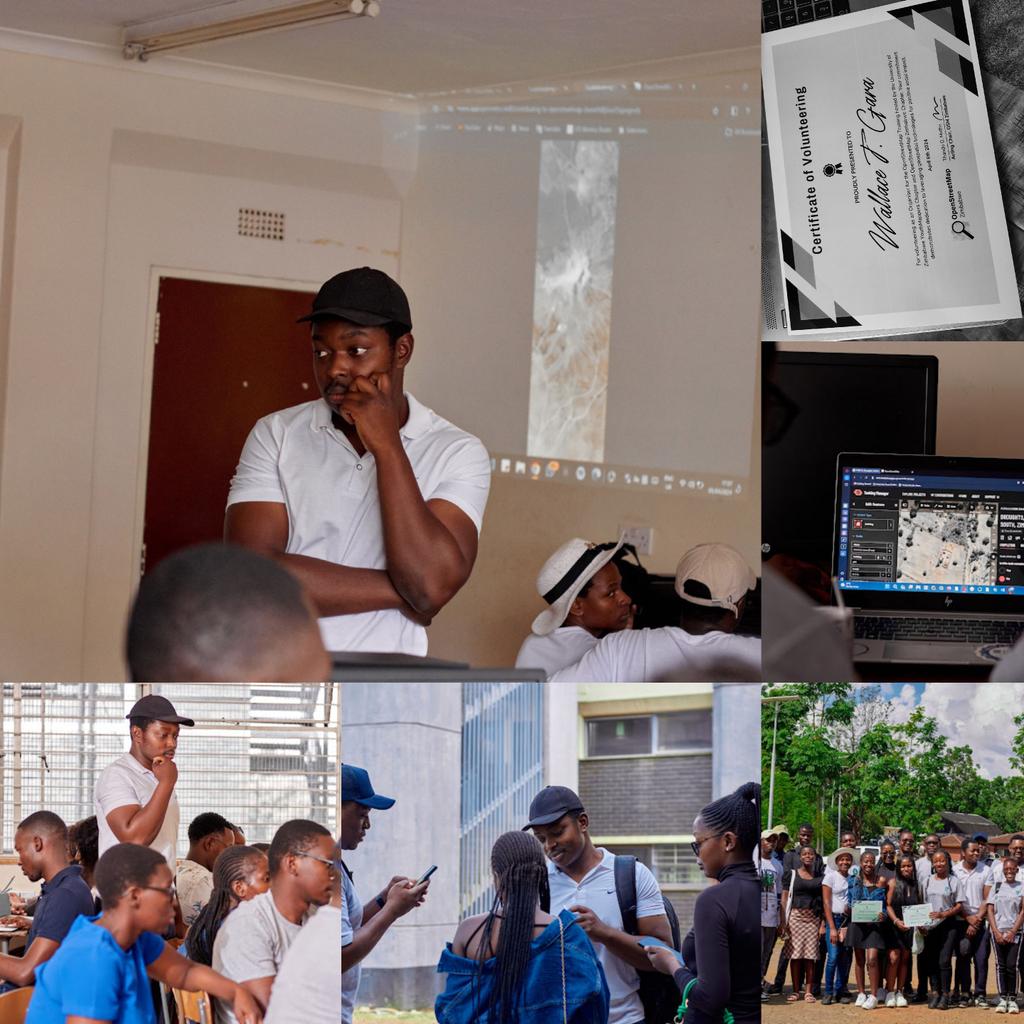Phase 1 and 2 of the mapathon .for gokwe nembudziya .....excited to see a lot of young individuals engaging in such activities #mapping #gokwe @youthmappers @hotosm @openmapping_esa