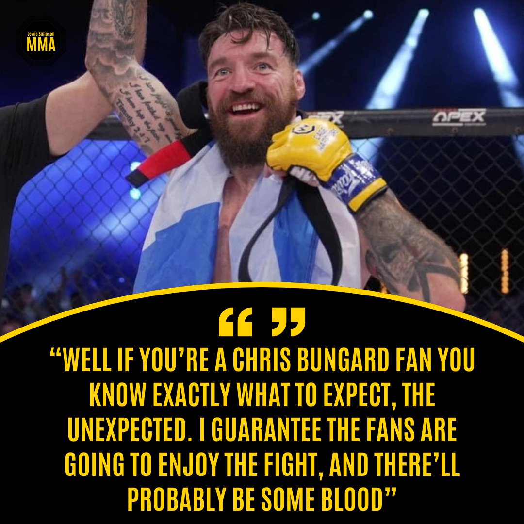 The Bad Guy has spoken 🩸 Chris Bungard (@CowaBungard) gives the fans a teaser on what to expect when he headlines @CageWarriors 171 in the Braehead Arena! 🔗 combatsportsuk.co.uk/chris-bungard-…
