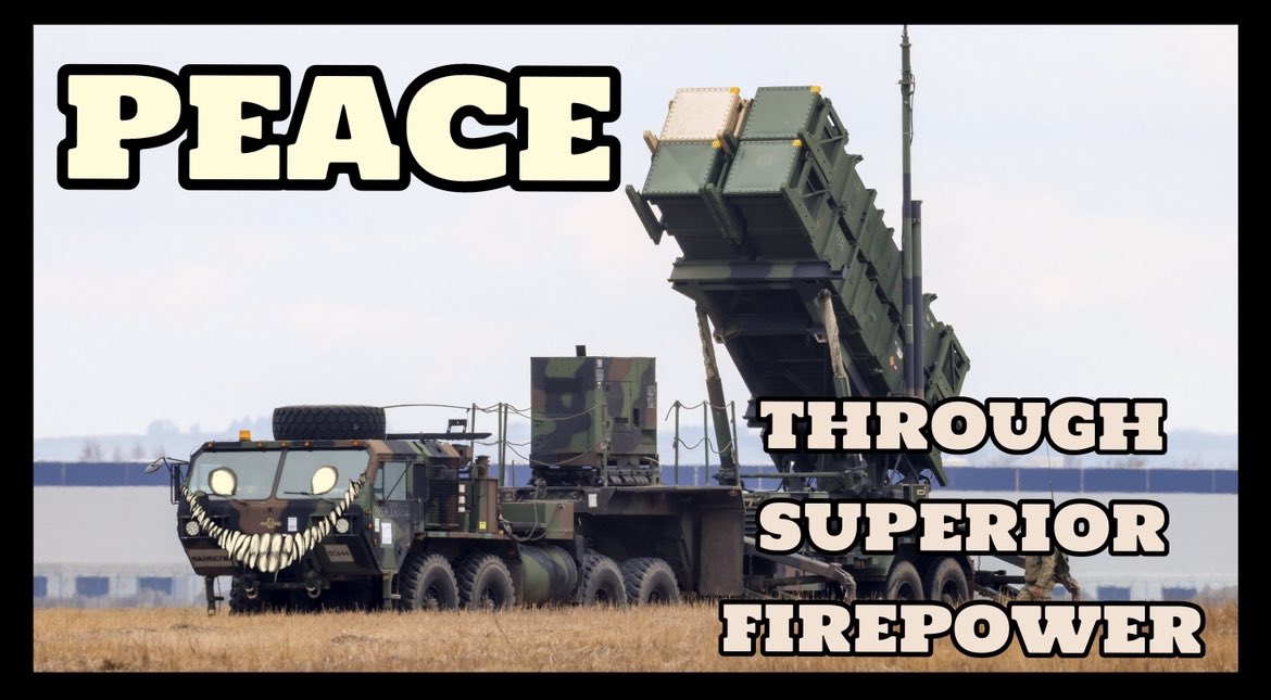 Hey <a href="/Defensagob/">Ministerio Defensa</a> it's time to cough up the patriots you have and send them to Ukraine. France, Italy, Portugal and Morocco aren't going to attack you, so you really don't need them do you?!?!