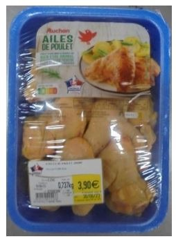 #RappelProduit Ailes de poulet x8 - AUCHAN Risques : Listeria monocytogenes (agent responsable de la listériose) Motif : Dépassement du critère d’alerte sur le germe Listeria monocytogenes rappel.conso.gouv.fr/fiche-rappel/1…