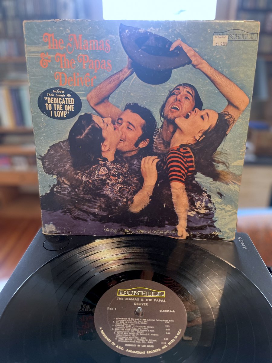 THE MAMAS & THE PAPAS • DELIVER (Dunhill, 1967) Charts: US #2. 3rd LP of #sunshinepop produced by Lou Adler. Includes pop hits 'Dedicated To The One I Love' (#2) a cover w/ lead vocal by Michelle Phillips & the autobiographical “Creeque Alley” (#5). #vinyl #AlbumADay2024 108/366