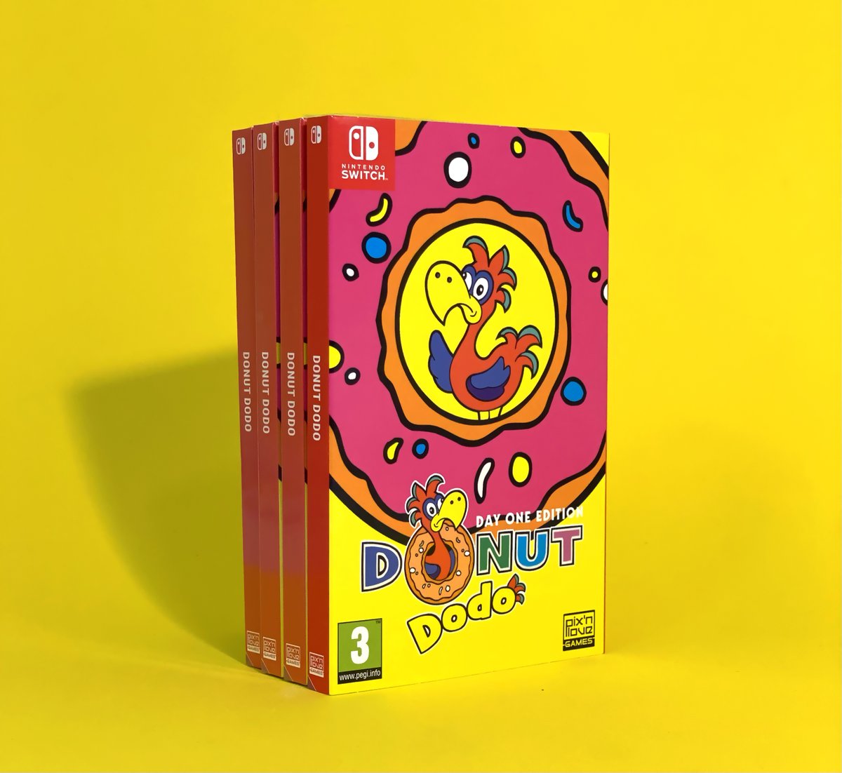 🍩 Donut Dodo arrives in physical édition - Stop - 📦 Shipping underway - Stop - 📫 Look out for your postman - Stop -