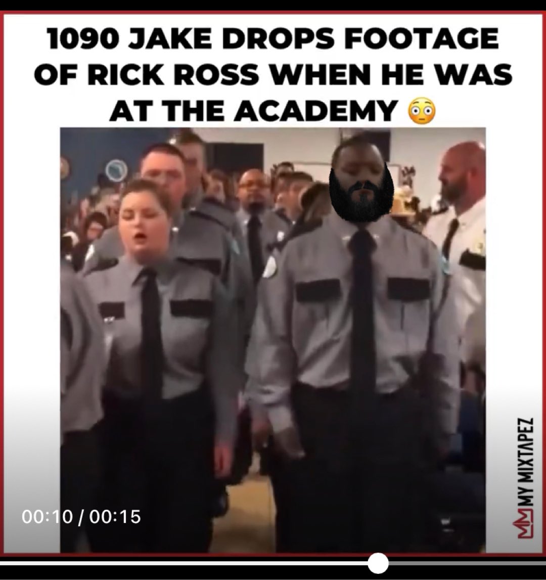 To everyone saying that’s not Rick Ross in 1090 Jake’s video. 

Try again!
You’re welcome. 

( <a href="/RickRoss/">Yung Rénzél 👑</a> | <a href="/Drake/">Drizzy</a> )