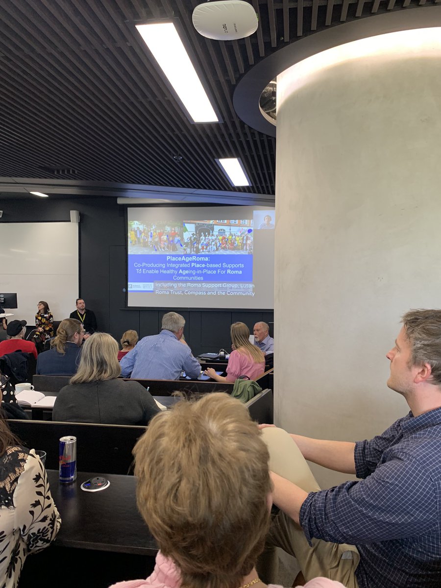 Ryan presented the RomaPlaceAge Project at the “Mobilising Communities” even at the UCL