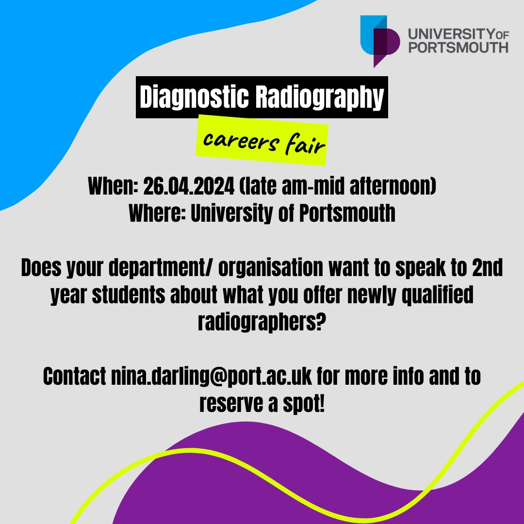 We're holding a careers day again soon- if you're interested in reserving a table or want more info see below👇