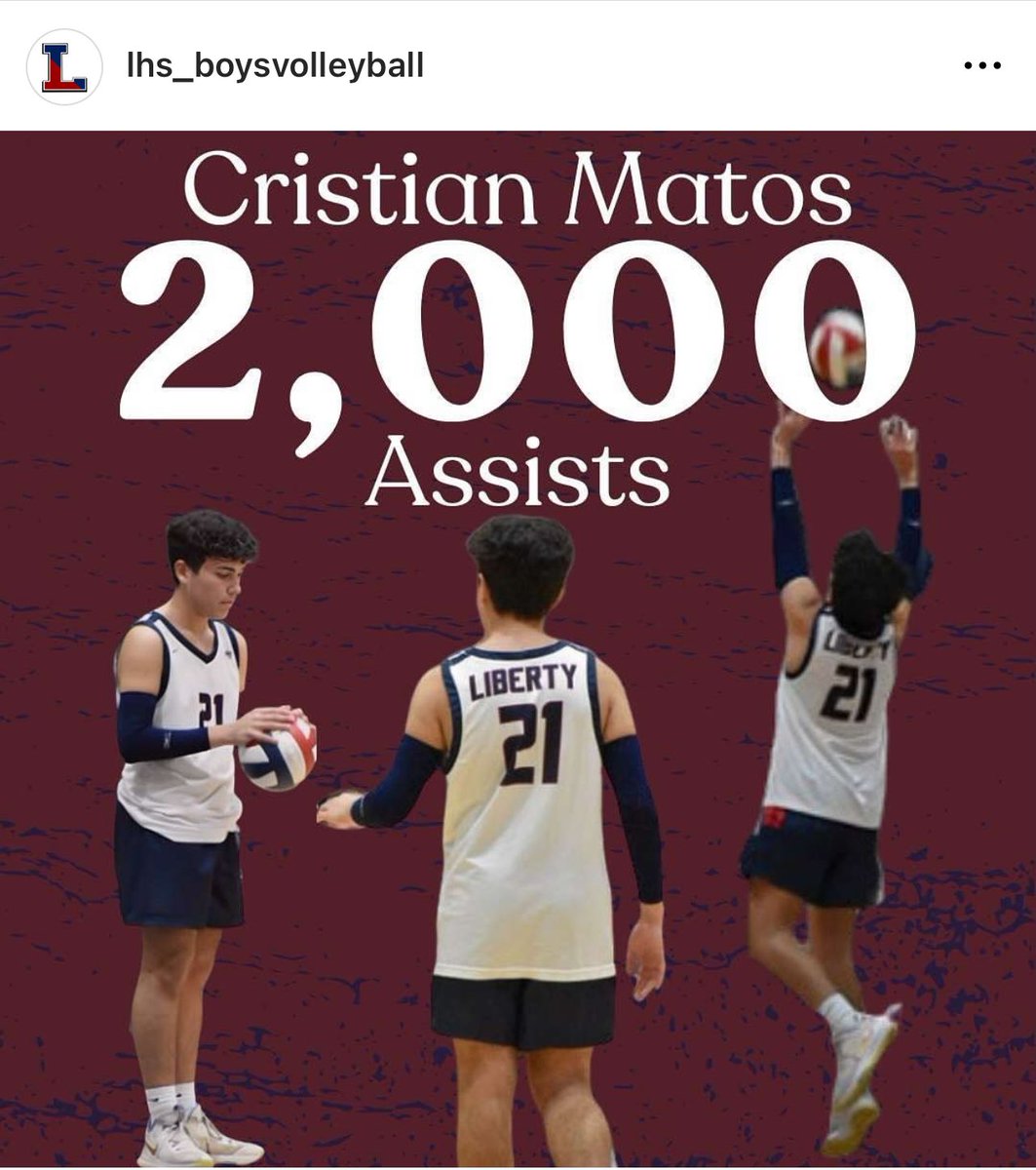 Congratulations to Cristian Matos for achieving the 2,000 career assists milestone!