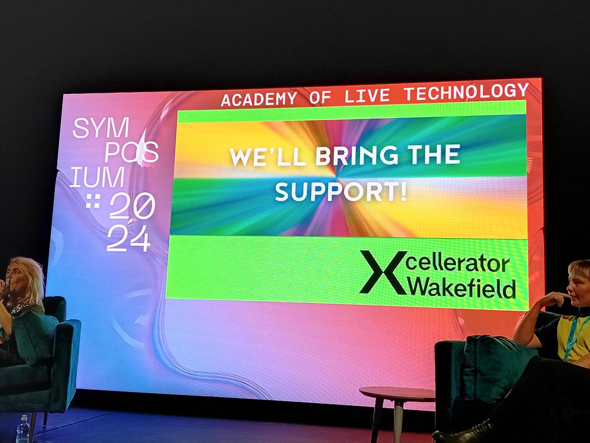 A huge shout out to @Acad_Live_Tech for throwing another fantastic ALT Symposium earlier this week. We were thrilled to be there on the Monday to share news & updates about Creative Wakefield, Practical Support for Creatives, the Xcellerator Wakefield programme & @ouryear2024
