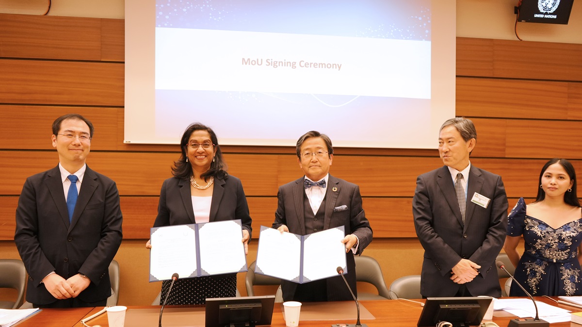 New agreement at #CSTD27 expanding partnership between UN Trade & Development and Japan’s Okayama University (@okayama_uni) since 2020. The two entities have been nurturing scientific talent, especially women, in developing countries to accelerate #SDGs. unctad.org/news/women-sci…