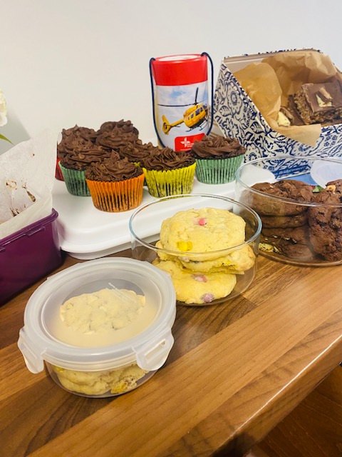 🍰 Today, our office turned into a bakery for a cause. Our team baked up a storm with homemade cookies, brownies, cakes, and more, all in support of our charity bake sale. Thank you to everyone who contributed! Now, let's indulge in these delicious treats.