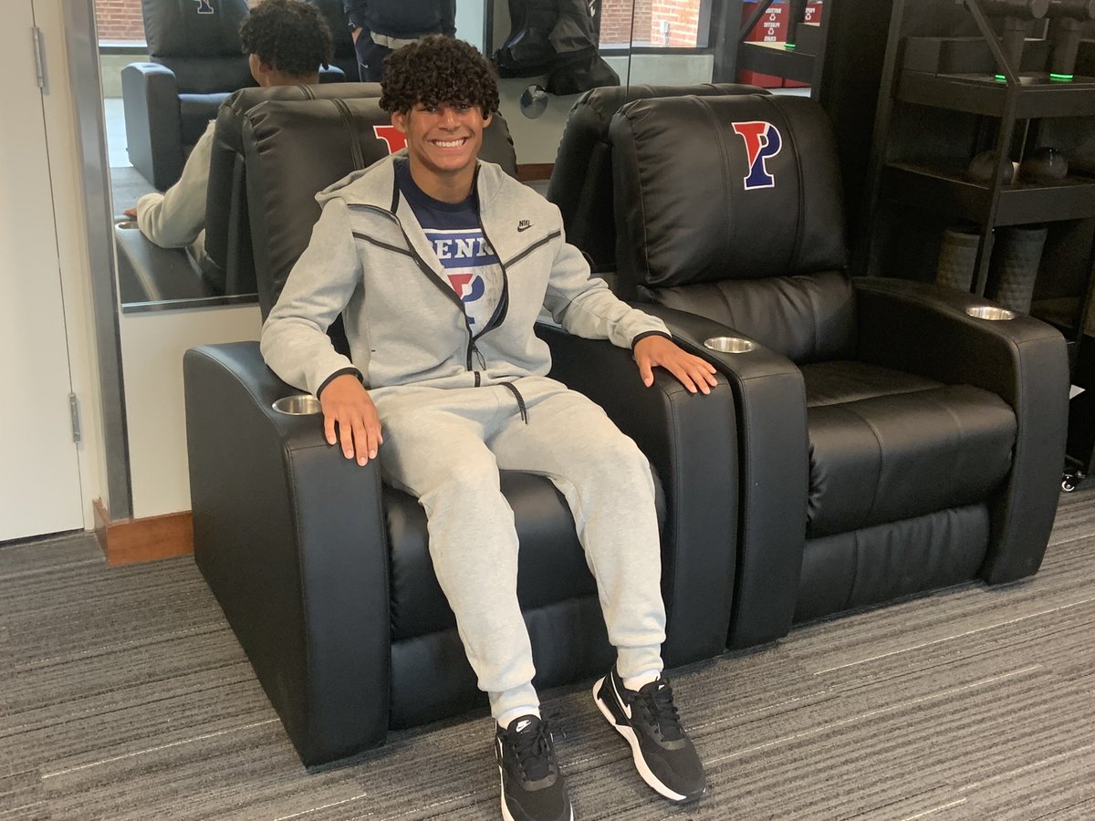 Awesome Spring Practice & Visit Thank You @PennFB For The Hospitality! @CoachPriore @Greg_Chimera @David_Josephson @JordanSaivon @CoachDupont @coach_ru