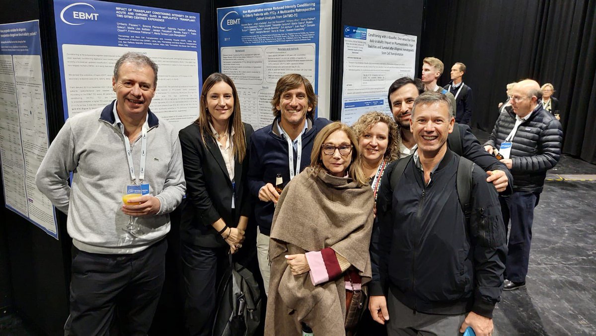 Great meeting again @TheEBMT , @AnnaSureda5 congratulations!!! Met tremendous inspiring scientist, better people! Hope in the near future we can show you more of our work in Argentina! @SAHematologia