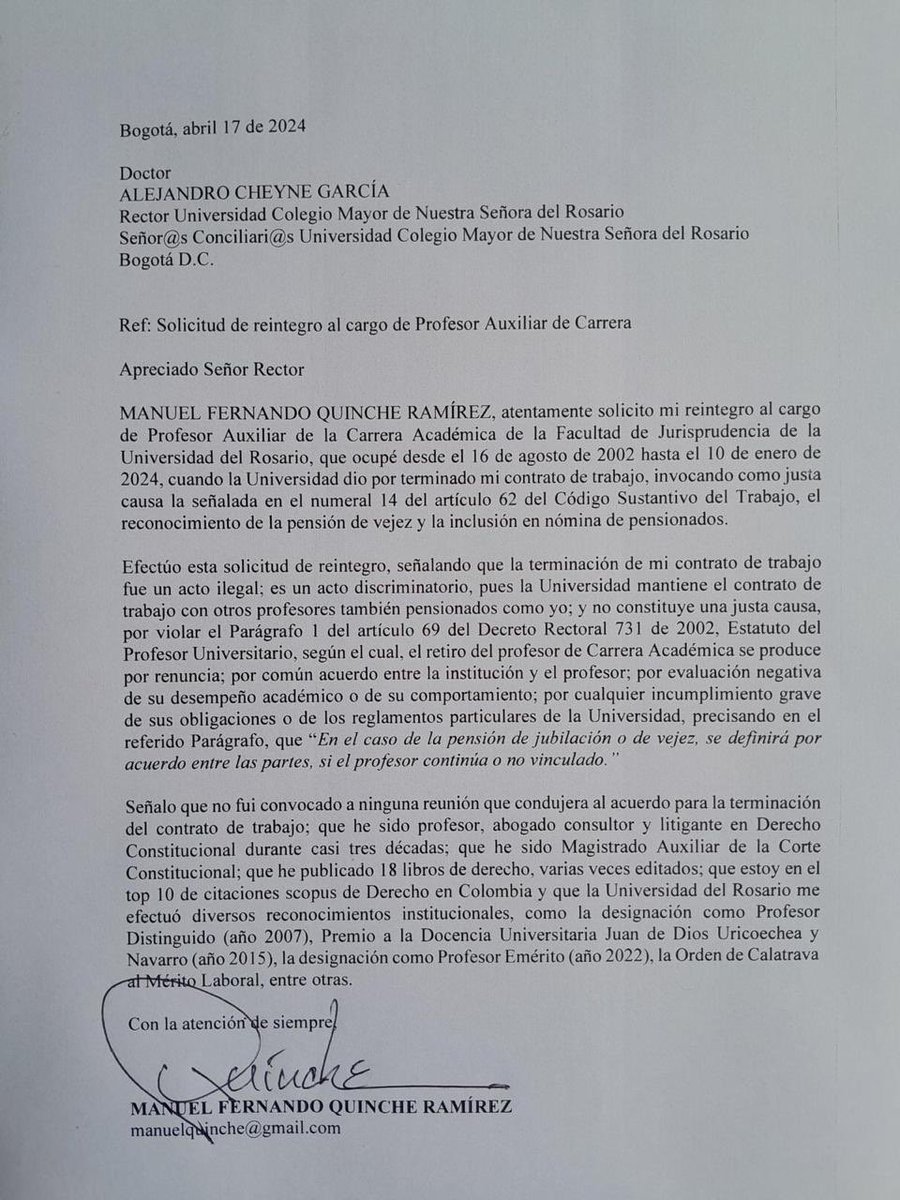 ManuejoManuel's tweet photo. Quiero compartir con ustedes la carta del profe Quinche.

Detalle de fina coquetería el que se la haya enviado a Cheyne 🫶🏼

Lo quiero mucho profe https://t.co/DEm0UMmKBx