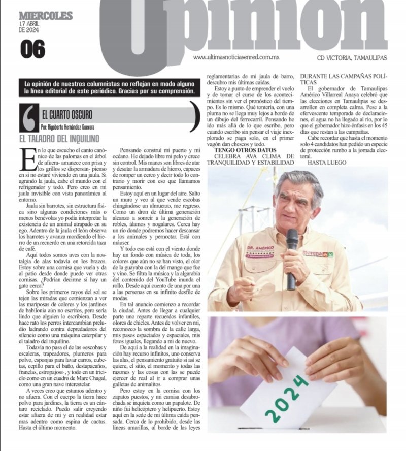 Mi columna en últimas noticias #cdvictoria #CDMX #MTY #matamoros #Tampico #cdmadero #cdmante #reynosa #NuevoLaredo #Altamira @amlo_oficial @PartidoMorenaMx @gobtam @Claudiashein