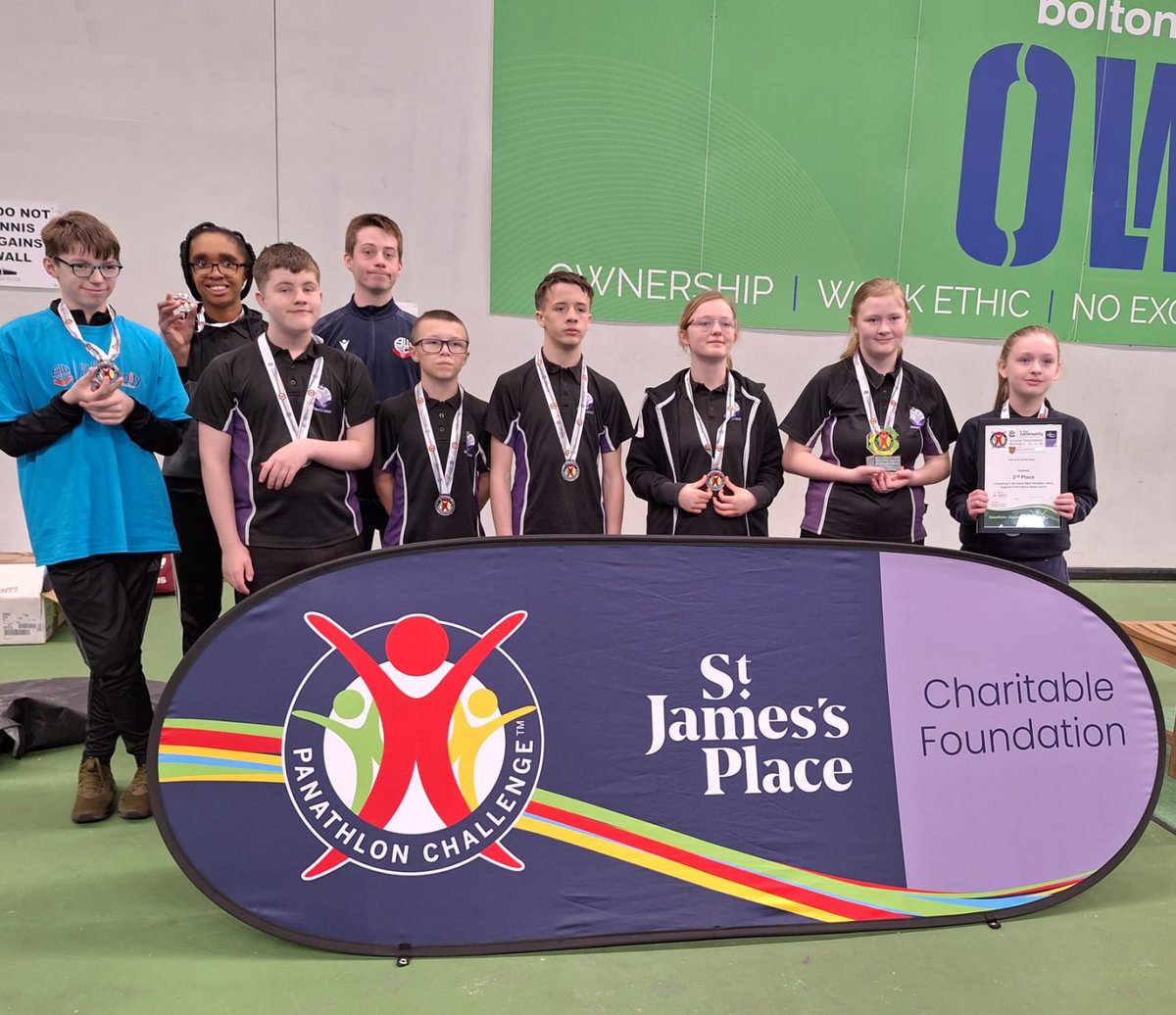 Today's Xtend competition for special schools was the first of 3️⃣ North West regional multi-skills finals @BoltonArena this week! Awesome work @OfficialBWITC, @bolton_sport and Young Leaders from @tsc_pedance 🙏 🥇 New Bridge 🥈 @Rumworth 🥉 @PiperHillPE1