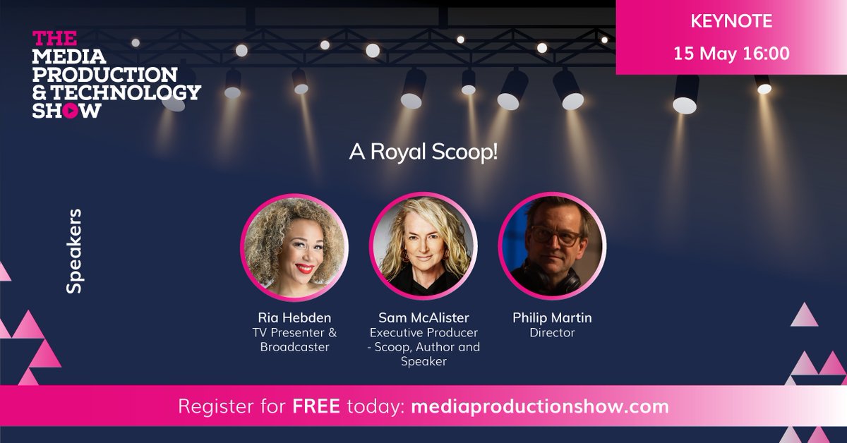 At #MPTS2024, join us for A Royal Scoop! @SamMcAlister1 and Philip Martin share the production processes and challenges of the hit @Netflix docu-drama #Scoop, a look behind the scenes of the shocking @BBC interview. Register now at: bit.ly/MPTS24regX