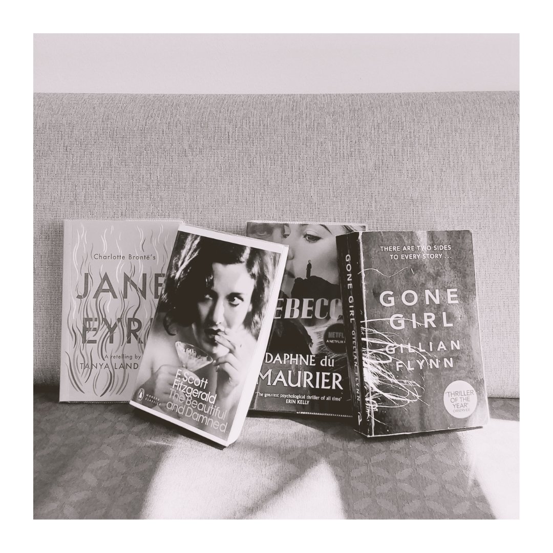 As Taylor Swift's new album releases on Friday, we have picked a selection of novels that have been recommended by Taylor. #TSTTPD ○ Jane Eyre - Charlotte Bronte ○ The Beautiful and Damned - F. Scott Fitzgerald ○ Rebecca - Daphne Du Maurier ○ Gone Girl - Gillian Flynn ○