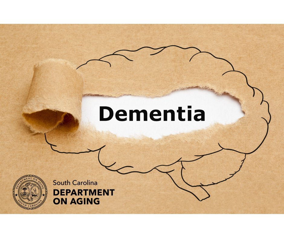 There are 7 myths about dementia everyone should know. What are they? Read the article —tinyurl.com/3ezwpb7t For more information on dementia, join us for our free monthly “Dementia 101: The Basics” webinar. Call toll free at 1-800-868-9095 or 803-734-9900