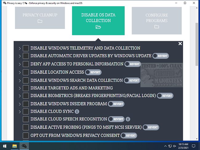 majorgeeks's tweet photo. Updated - privacy. sexy provides a variety of system tweaks to bolster #computer #security and #privacy.
https://t.co/RcEz2UG4FT #opensource #WindowsTweaks https://t.co/cHGjYWcTKF