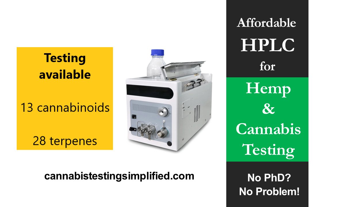 If you need 2 or more potency tests per month, you may be better off buying an HPLC rather than use 3rd party labs !! Cost to operate is ca. $5/test #cannagrowerled #acmpr #canadianstoners #cloudsovercanada #canadaplants #canadianmmj #canadammj #mmjcanada #mmjgrower #mmjcommunity