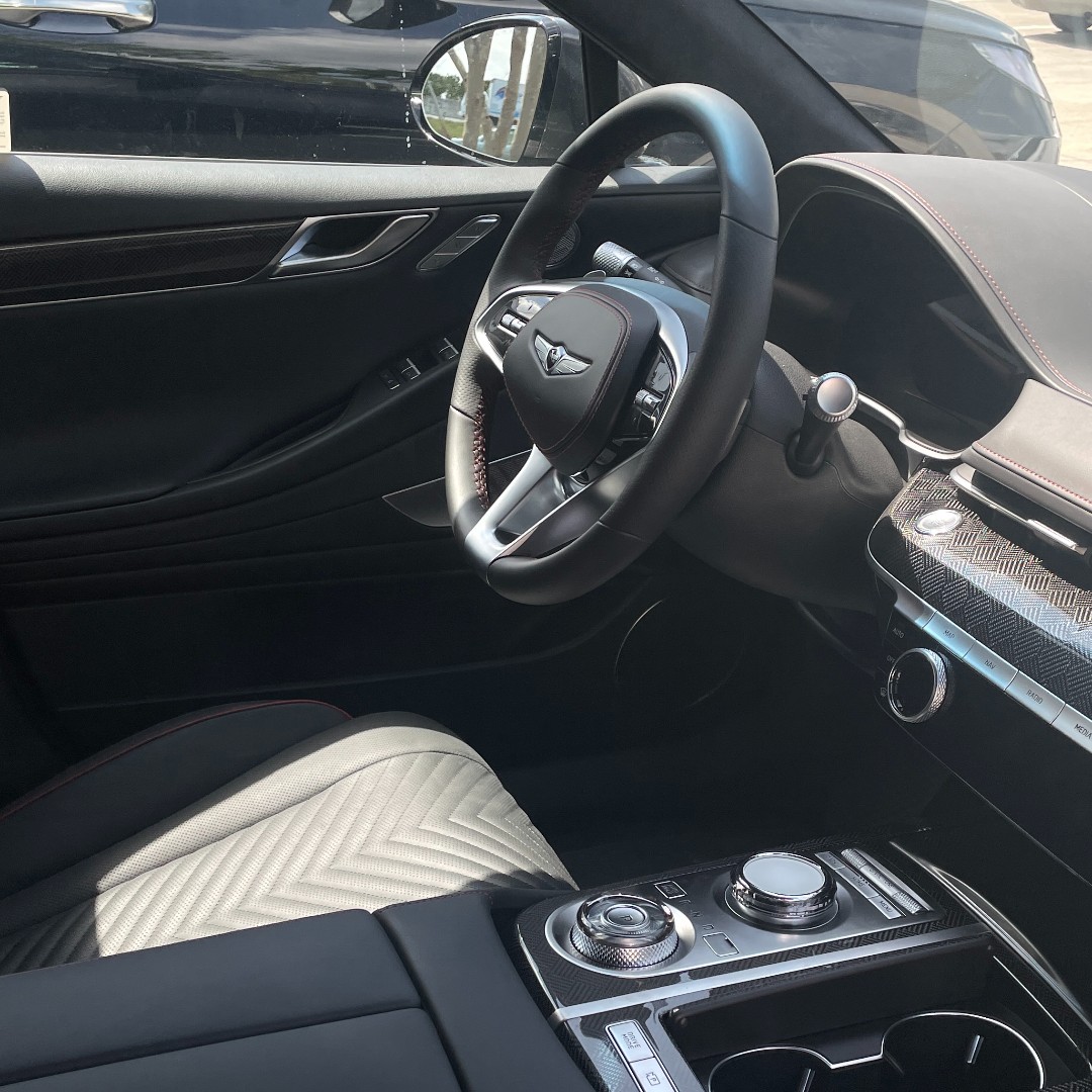 Elevate your driving experience with the Genesis G80's premium interior! #WalkAroundWednesday
.
.
.
.
.
#rickcasegenesis #genesis #davie #florida #g80 #car #auto #dealership #cars #new #testdrive #luxury #sedan #midsize