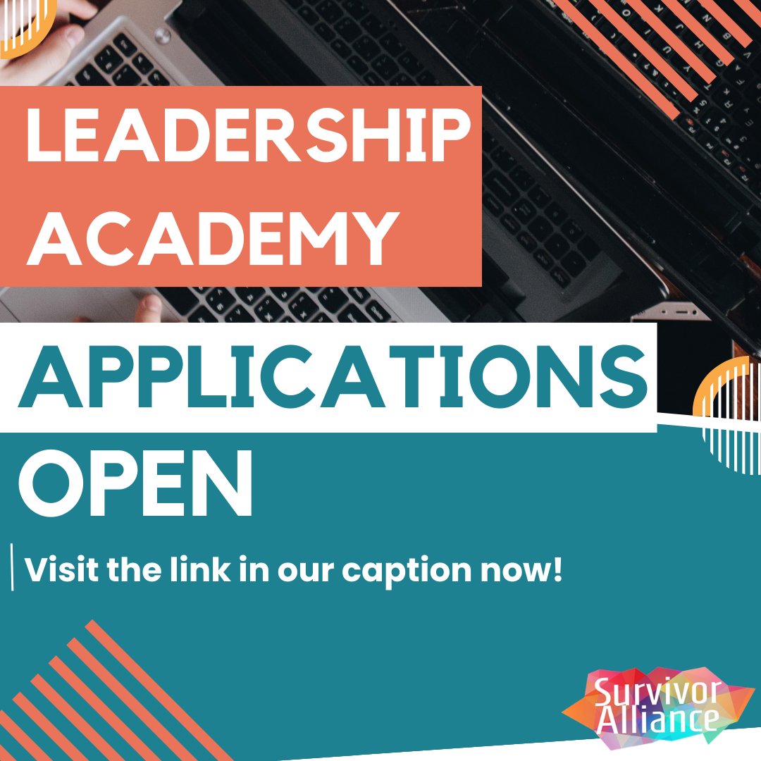 Survivor Leader Opportunity! Applications Now Open for Survivor Alliance Leadership Academy Cohort 2! Read more here: linkedin.com/feed/update/ur… Apply Here or the Link in Bio: lnkd.in/eYUv2JGf #SurvivorAlliance #LeadershipDevelopment #AntiTrafficking #Empowerment