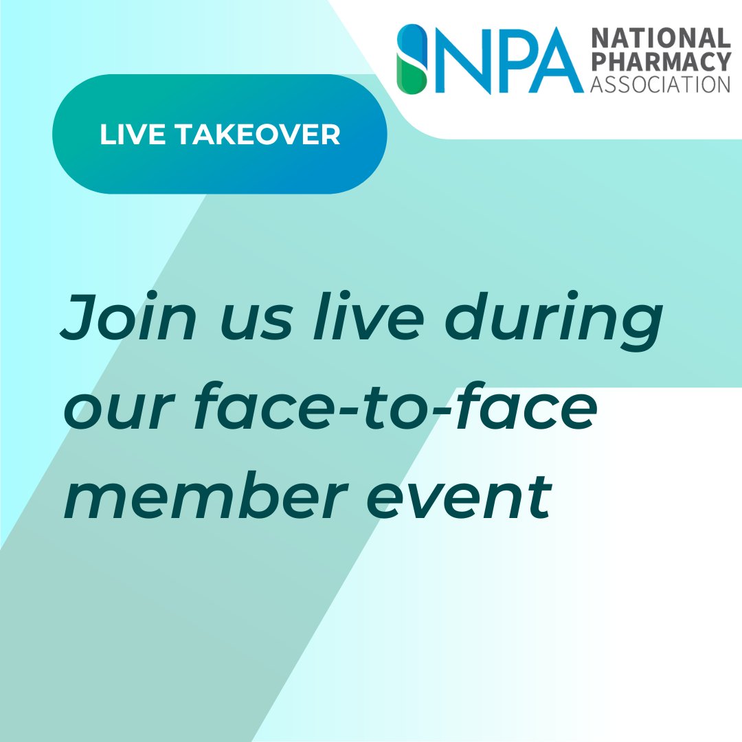 🌟Member Event Exclusive🌟 Calling all members! Join us for an exclusive behind-the-scenes look at our London event this evening. Tune in to our channel to catch glimpses of Pharmacy First experiences and hear inspiring speeches from CEO @PaulReesMBE and Chairman @nkpharmacy.