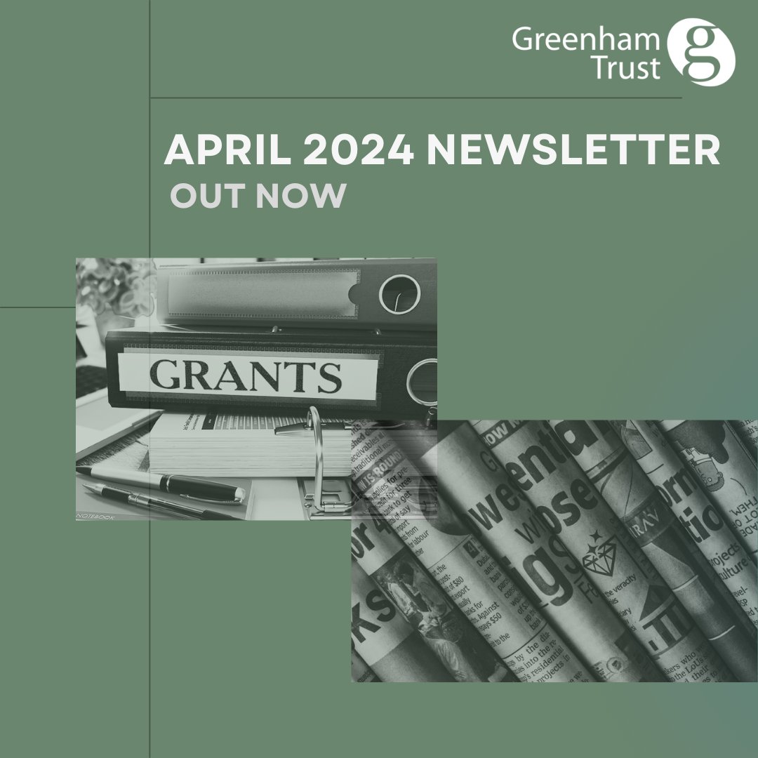 Our monthly newsletter is out! Our grants team is here to offer advice, guidance, support, and updates on all our funding opportunities. You can hear about what's on and find some helpful tips for your fundraising journey.💚📰 #GreenhamTrust #MonthlyNewsletter #GrantFunding