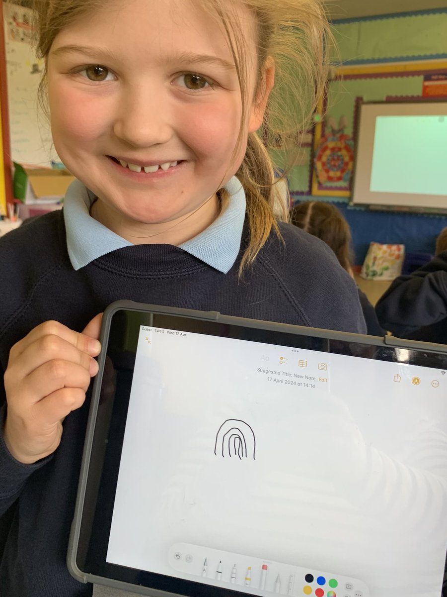 MrsOJoe's tweet photo. Today, in P2, we learned to Screenshot and Air Drop. We learned about accept and decline and about telling an adult when they accept a picture that any appropriate.
Can you tell what app symbols P2 have drawn?  @stjosephsps @DigiLearnFalk https://t.co/XELjfODdq3
