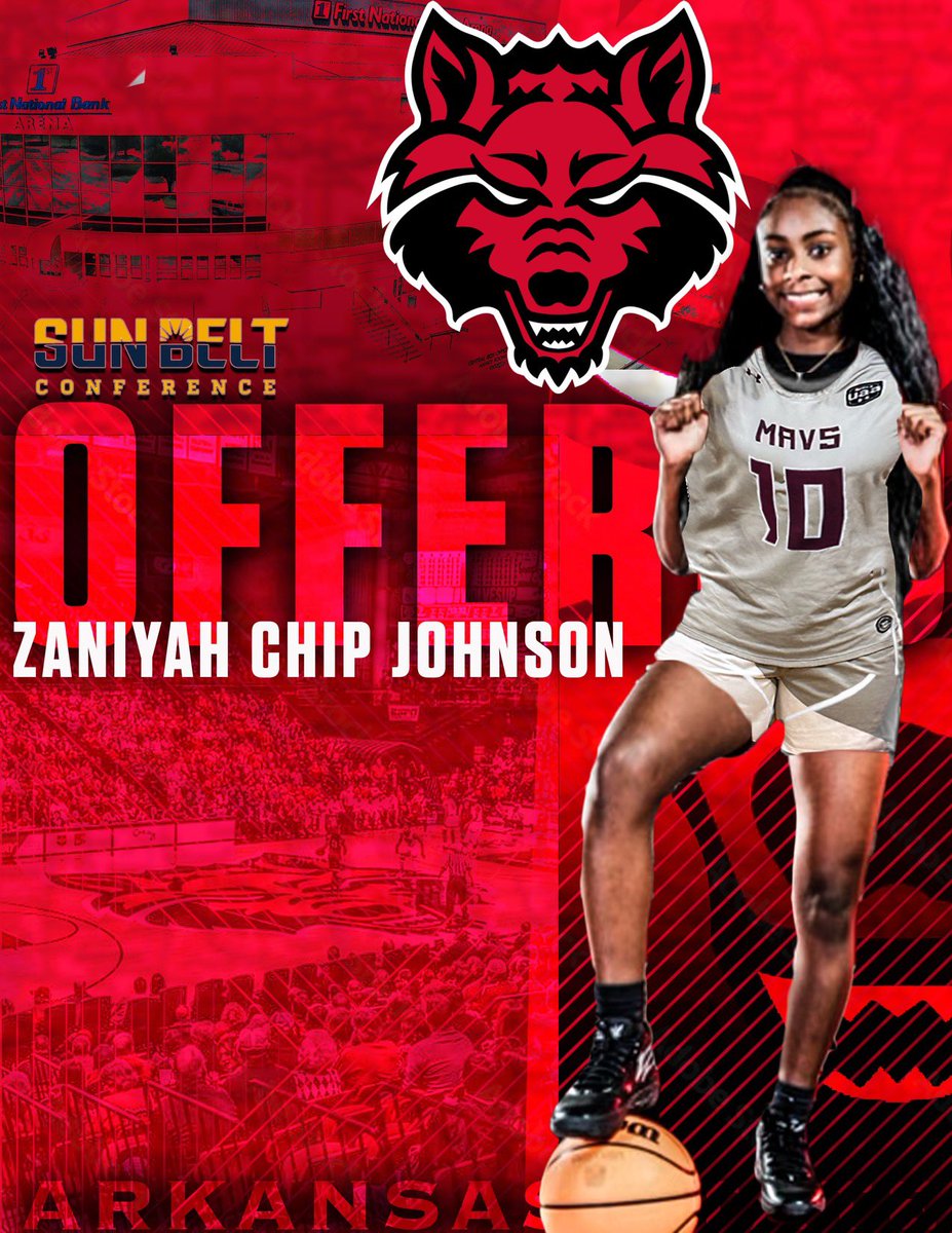 Congratulations @chipjohnson2026 on your offer from A-State HC @Coach_Dezz @AStateWB @RRainwater1037