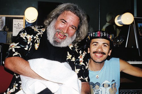 Jerry Garcia and Carlos Santana (1988)