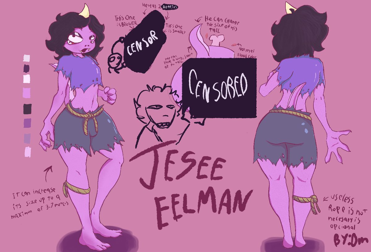 DirtyMopper's tweet photo. ok so i made a reference sheet of one of my OC's (i don't really know why i made this. i was bored in class and i sketch it https://t.co/jrN8RYqWlQ