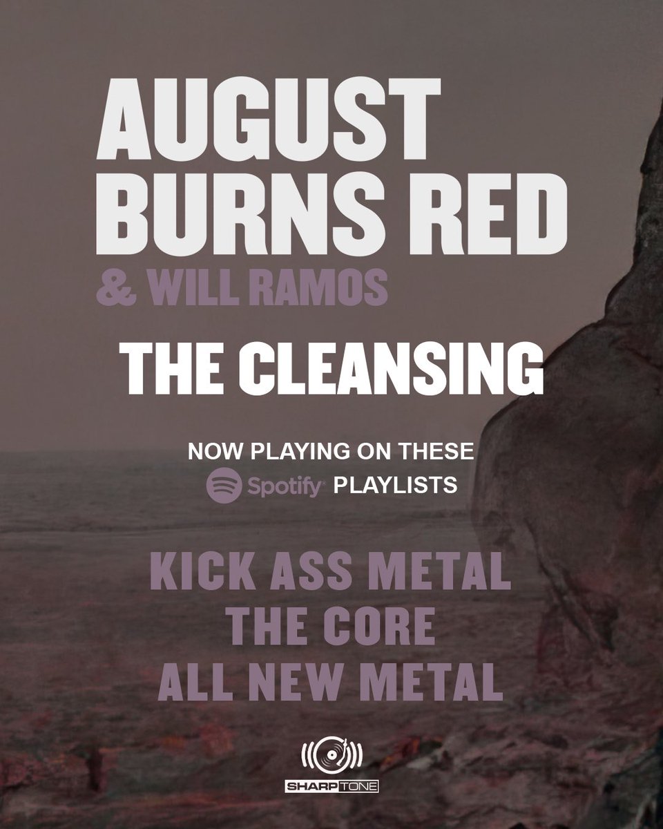Listening to “The Cleansing” featuring Will Ramos of @LornaShore now on @Spotify!