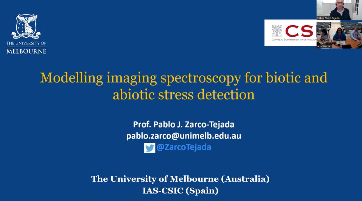 🚨ATENCIÓN 📌Seminario 'Modelización de espectroscopia de imagen para la detección de estrés biótico y abiótico' organizado por el proyecto BeXyl financiado por la UE, la @EFSA_EU y la Universidad de Auburn 👉youtu.be/jbIRQetY4XY?si…