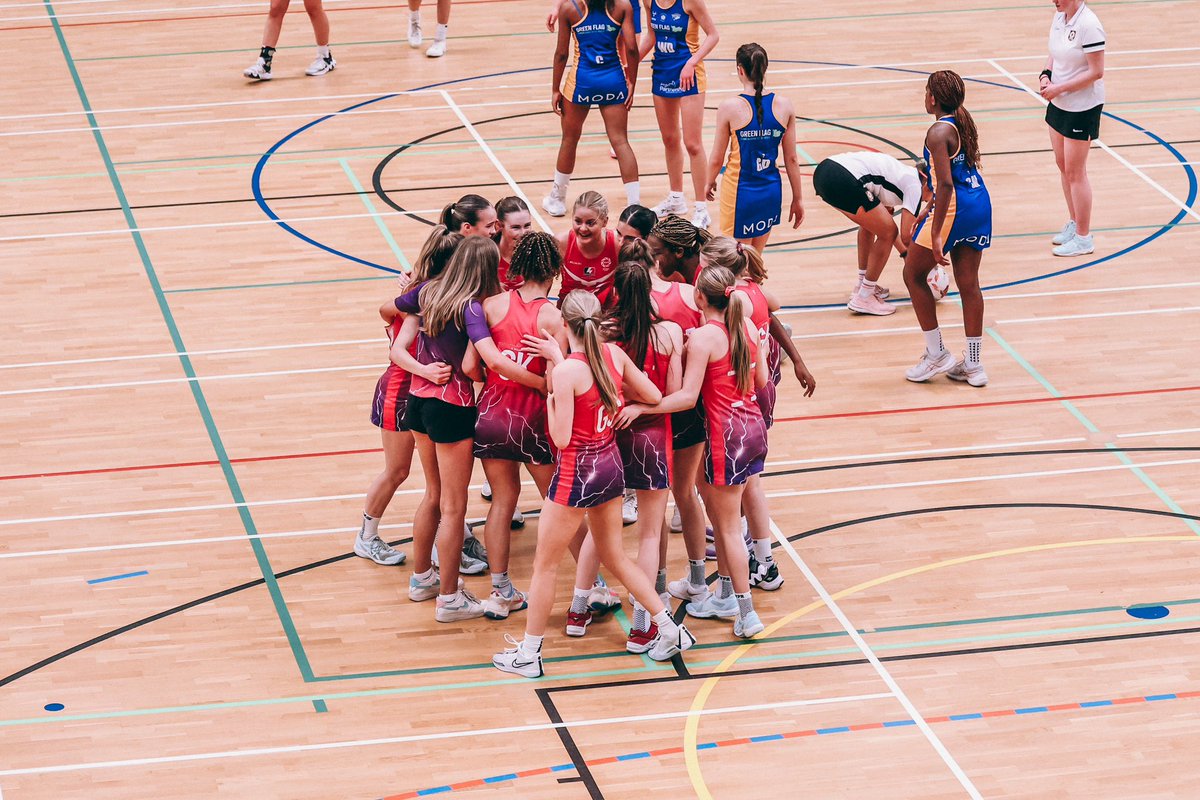LboroLightning's tweet photo. A few shots from last weekend’s final round of the Netball Performance League ⚡️

Lightning’s academy players showed some outstanding performances, making the academy the most successful in the country! 🤩

U21’s🏆
U19’s🥉
U17’s🥈

📸 Tara St Clair https://t.co/jz6dcRS2O5